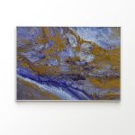 Purple oceans and gold shores